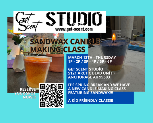 Sandwax Candle Making Class